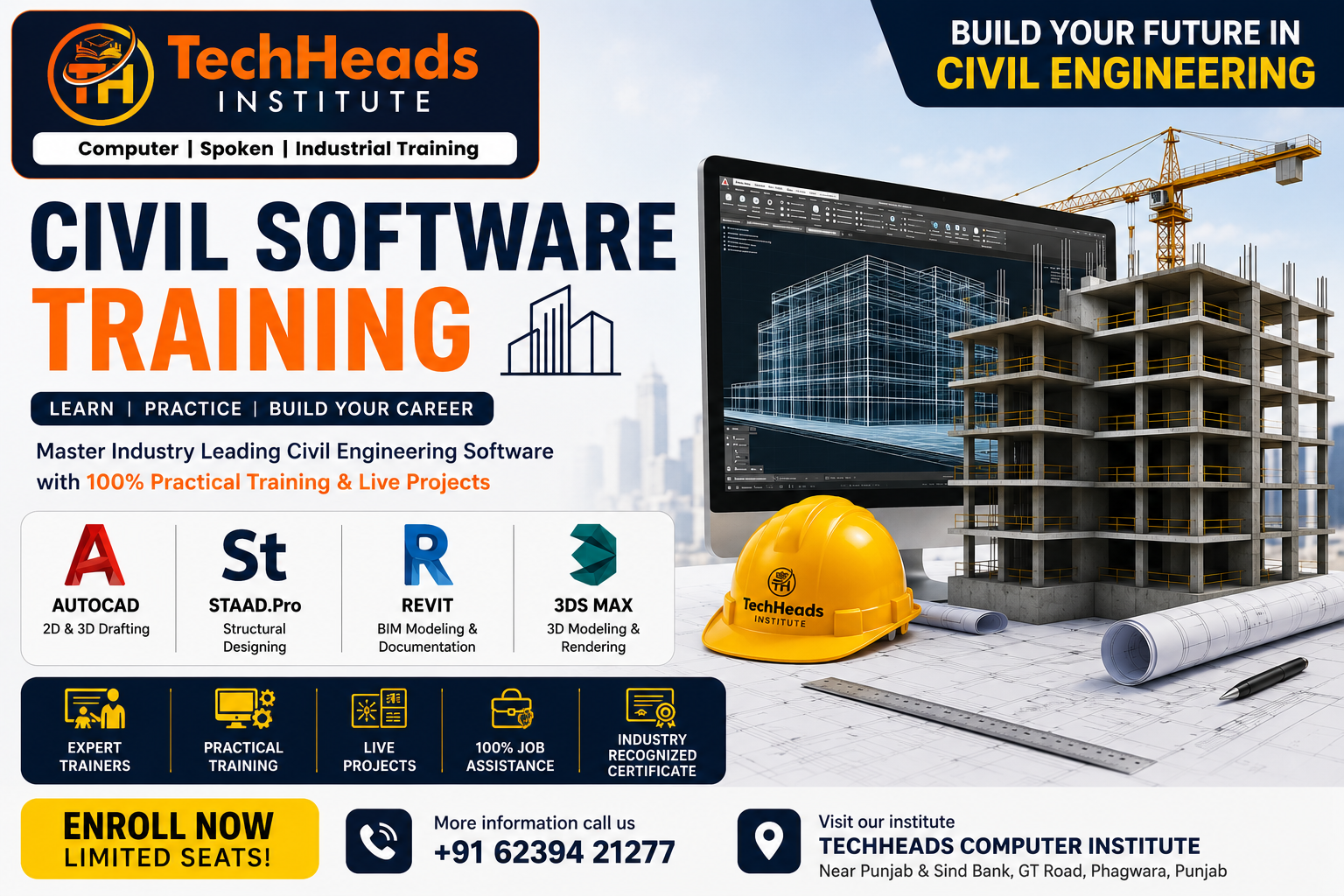 Civil Software Training in Phagwara