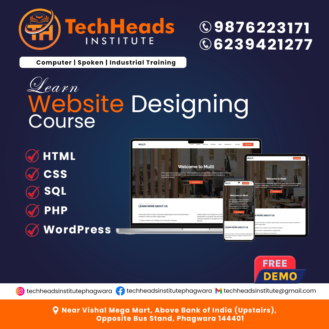 Graphic Designing Course Phagwara